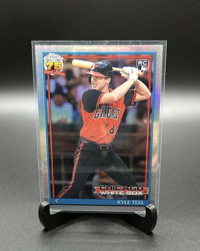 2026 Topps Chrome Kyle Teel #91CB-29 1990 Topps (RC)