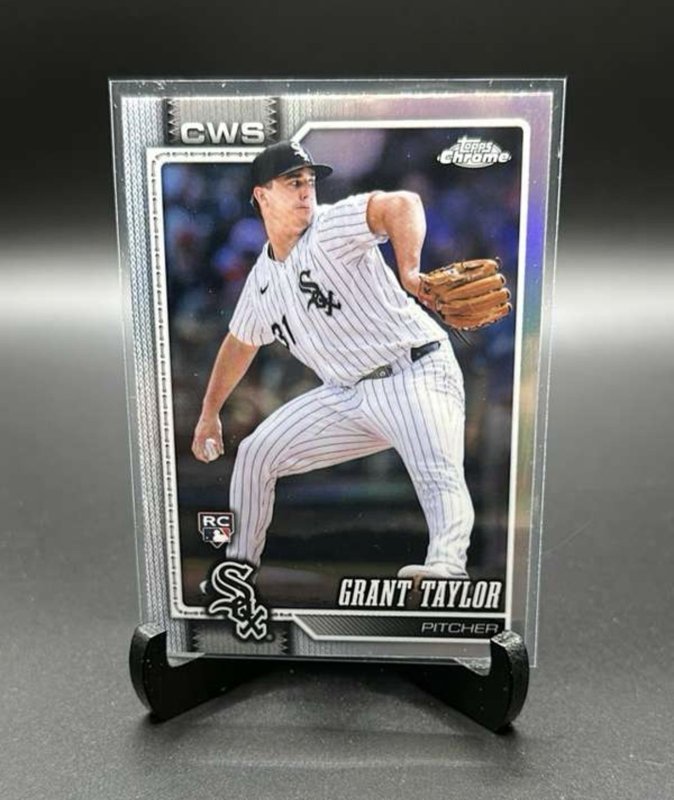 2026 Topps Chrome #85 Grant Taylor Refractors