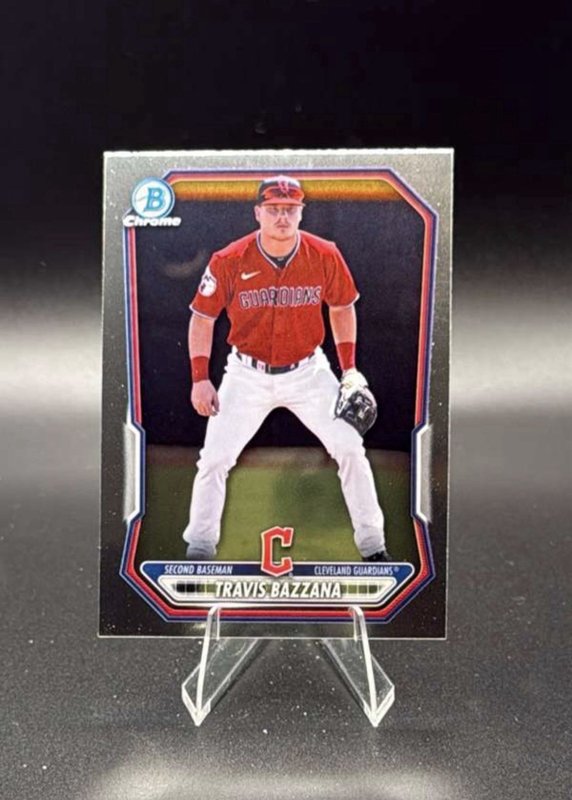 2026 Bowman CHROME Baseball Prospects BCP-35 Travis Bazzana, Cleveland Guardians