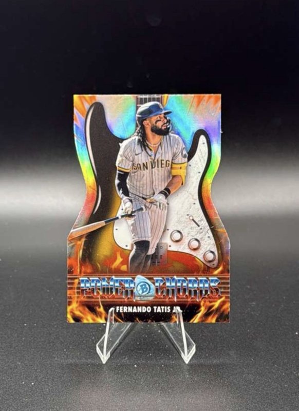 2026 Bowman Fernando Tatis Chrome Power Chords SP Insert Padres
