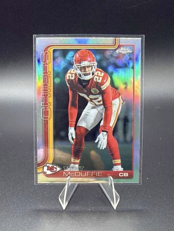 2025 Topps Chrome - Trent McDuffie #154 Refractor
