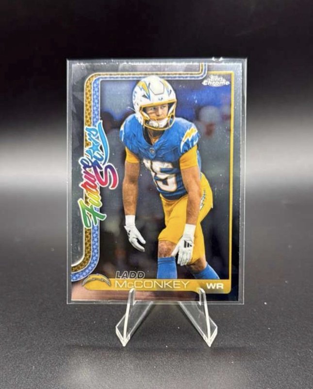 2025 Topps Chrome - Future Stars Ladd McConkey #FS-3
