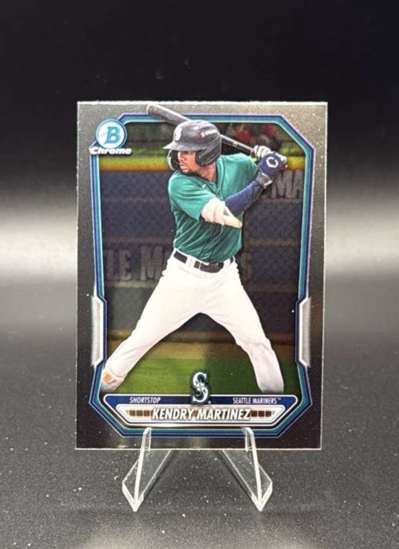 2026 Bowman CHROME Baseball Prospects BCP-89 Kendry Martinez, Seattle Mariners