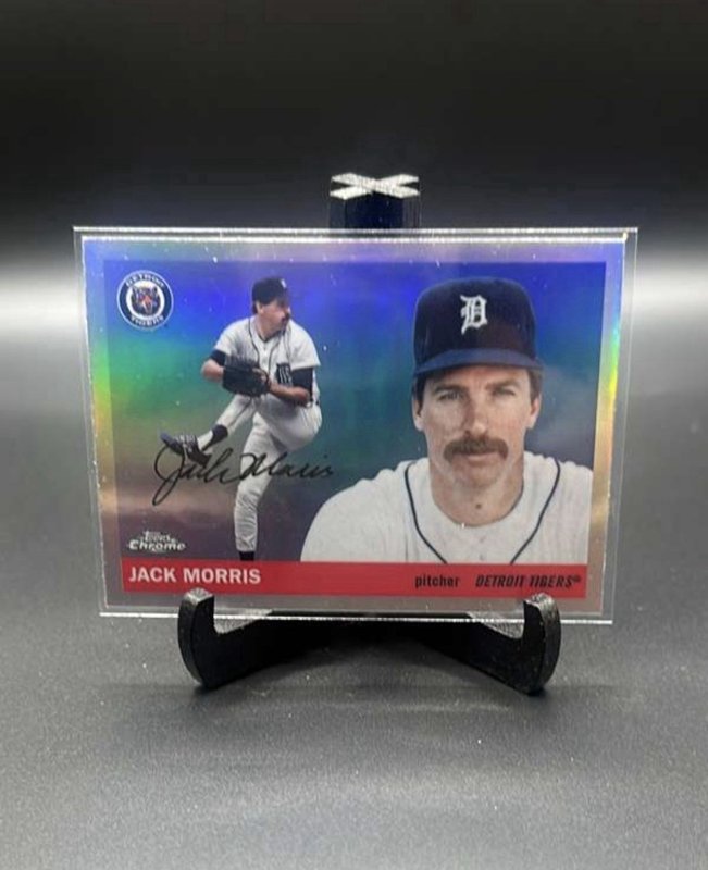 2025 Topps Chrome Platinum Anniversary #478 Jack Morris Refractor Detroit Tigers