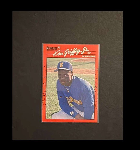 1990 Donruss - Ken Griffey Jr #365 . After Inc in the Copyright on Back