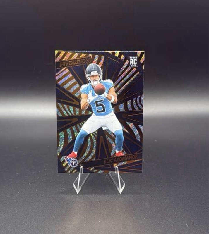 2025 Panini Revolution - Rookies Elic Ayomanor #209 (RC)