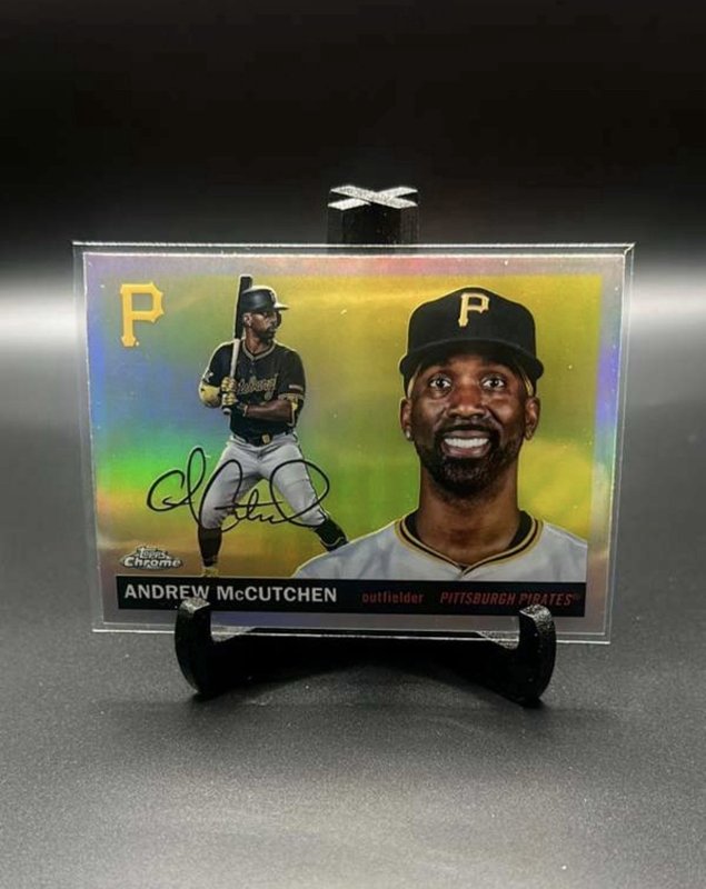 2025 Topps Chrome Platinum - Andrew McCutchen Refractor #113 Pirates