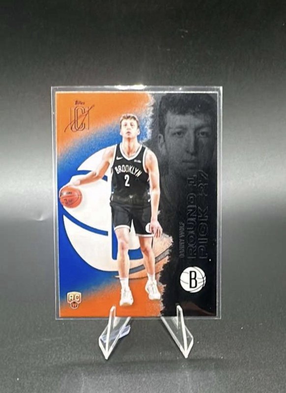 2026 Topps Signature Class Danny Wolf Rookie Picture Rookie #123 Brooklyn Nets