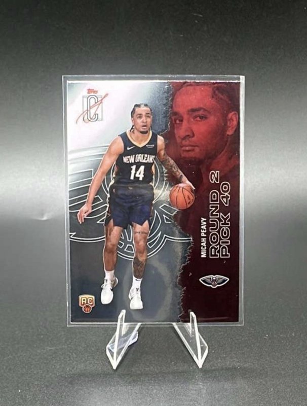 2025-26 Topps Signature Class Micah Peavy Rookie Chrome Variation #134 PELICANS
