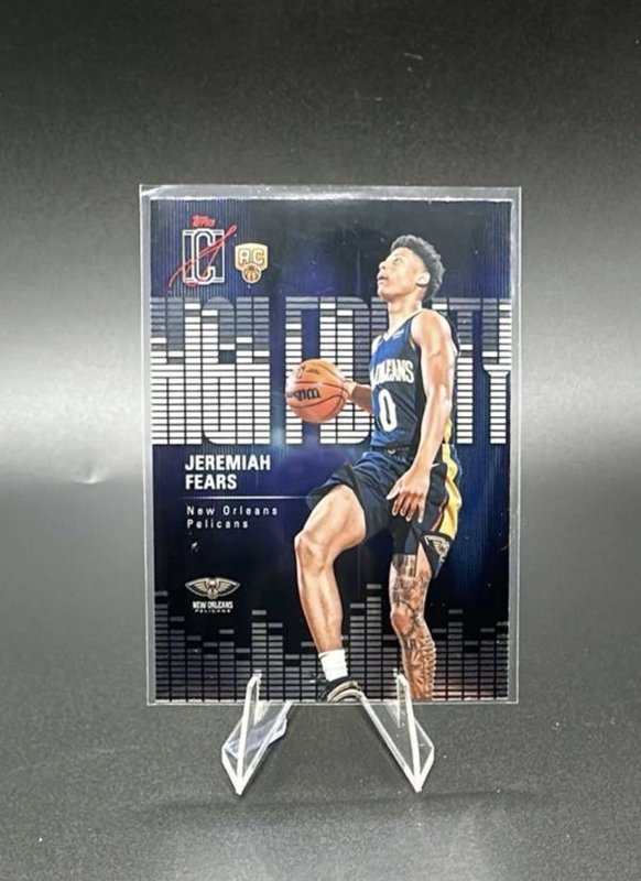2025-26 Topps Signature Class Jeremiah Fears High Fidelity