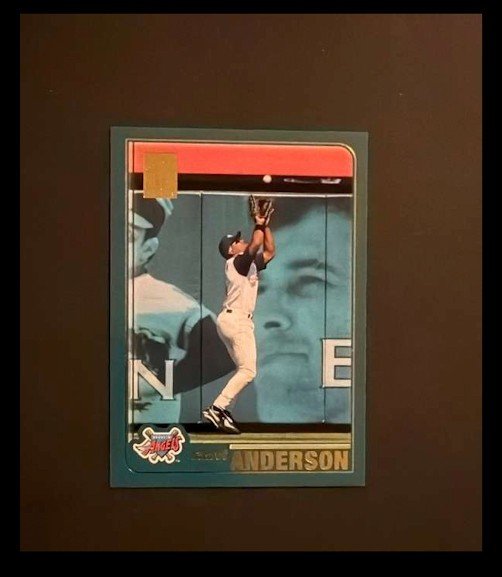 2001 Topps - Garret Anderson #4