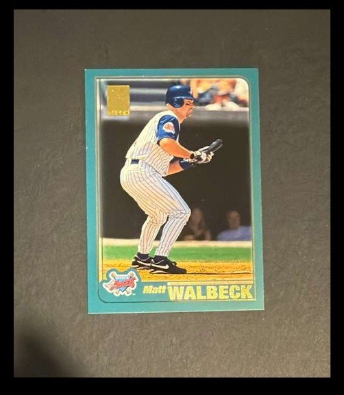 2001 Topps - Matt Walbeck #309