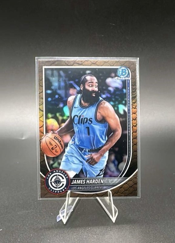 2025-26 Bowman Chrome James Harden BCV-119 Reptilian
