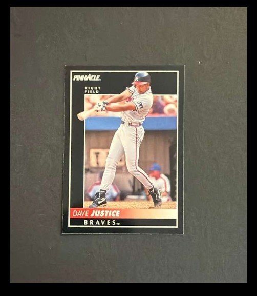 1992 Pinnacle - David Justice #100