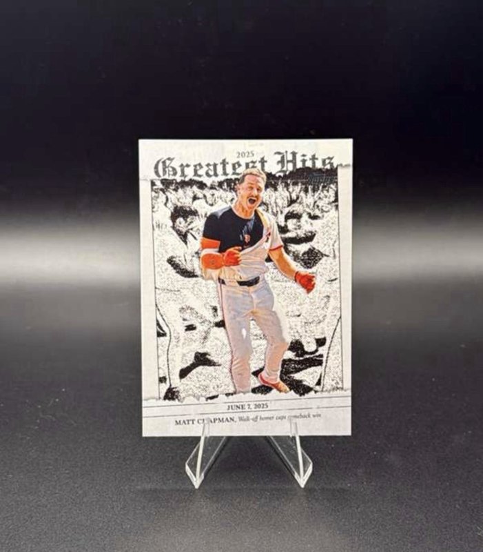 2026 Topps Series 1 - 2025 Greatest Hits Matt Chapman #GH-9