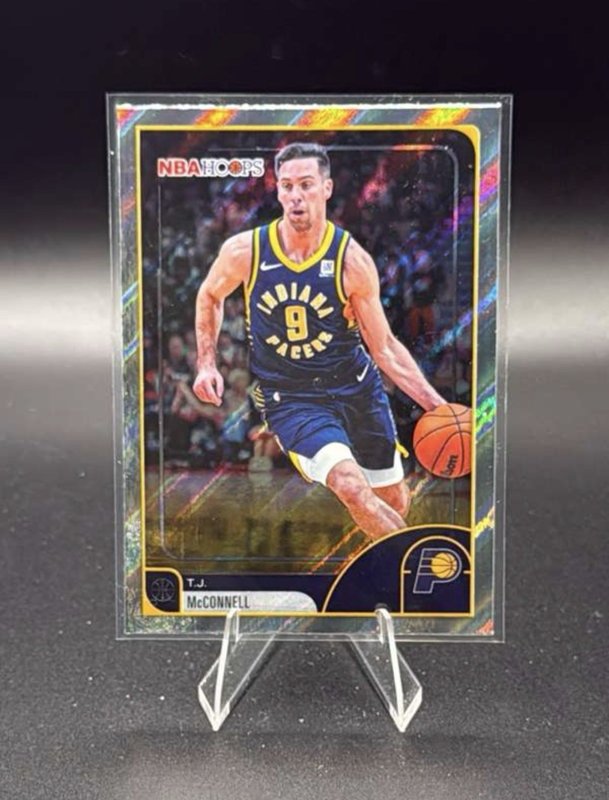 2026 Topps Nba Hoops Rainbow Refractor T.J. McConnell, Indians Pacers, Nba