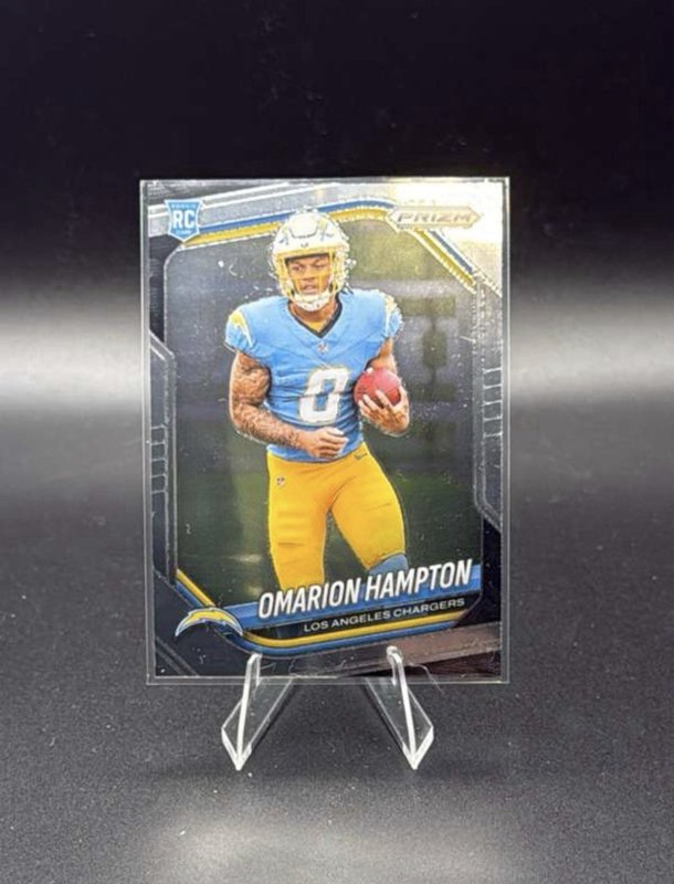 2025 Panini Prizm - Rookies Omarion Hampton #355 (RC)