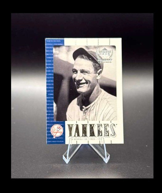 2000 Upper Deck Yankee Legends - Lou Gehrig #3