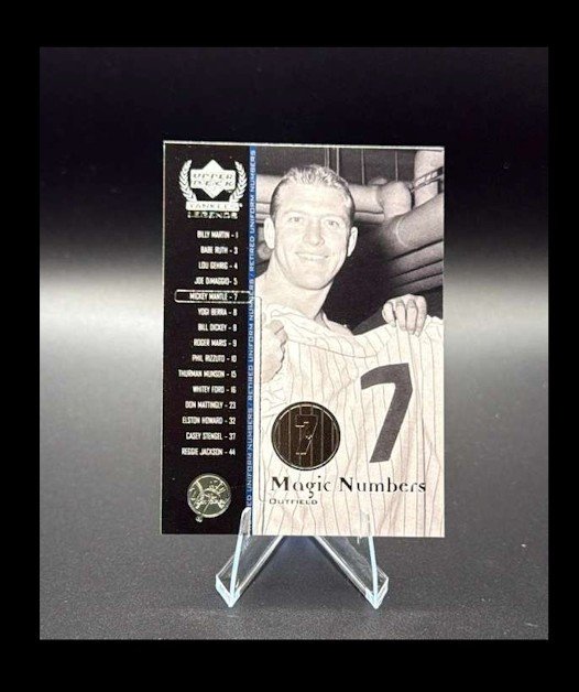2000 Upper Deck Yankee Legends - Mickey Mantle #55