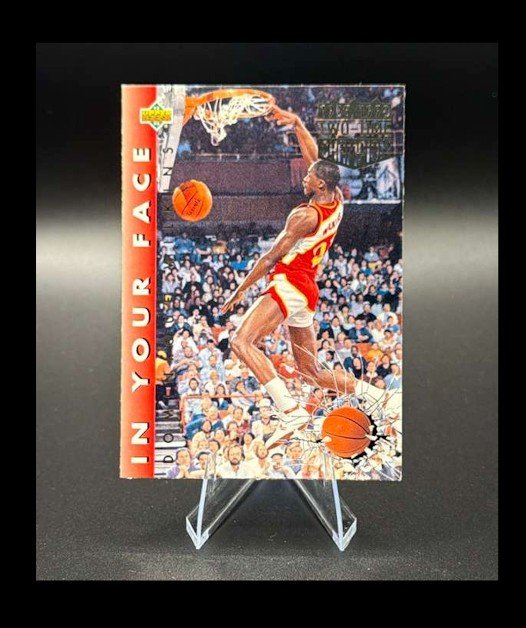 1992-93 Upper Deck - Dominique Wilkins #454 1987, 1988 Two-Time Champion
