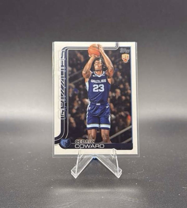 2025-26 Topps - Cedric Coward #211 (RC)