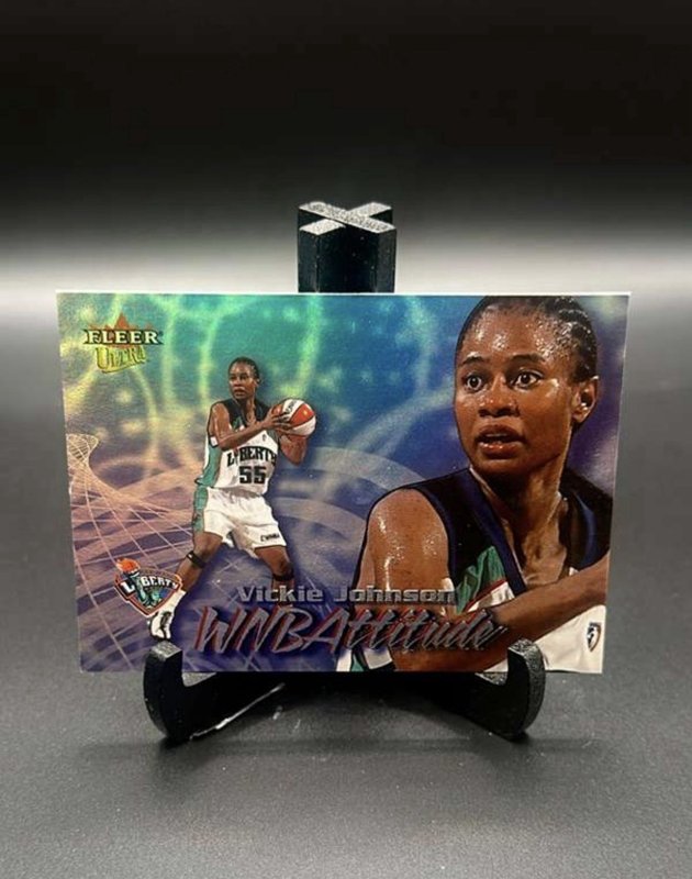 2000 Fleer Ultra WNBA WNBAttitude Vickie Johnson #10WA