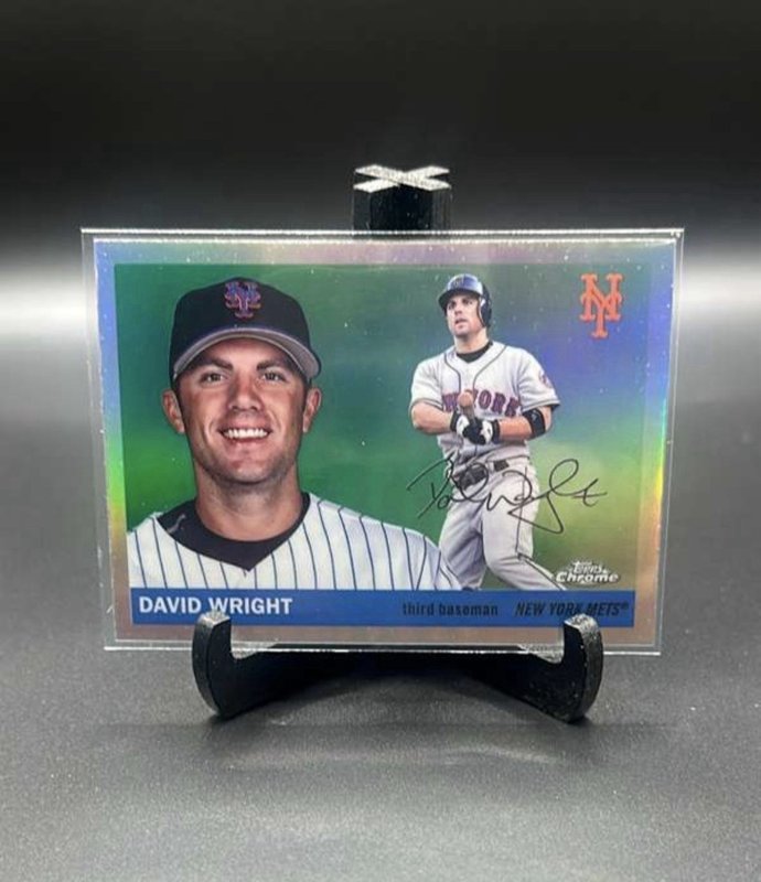 2025 Topps Chrome Platinum Anniversary #483 David Wright Refractor Mets
