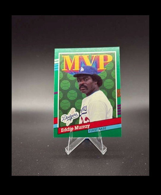 1991 Donruss - Eddie Murray #405 2 Pattern Sets Right Front Border