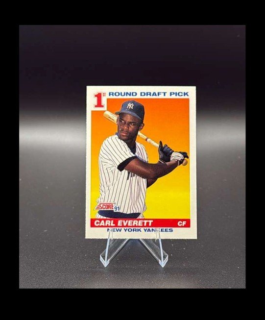 1991 Score - Carl Everett #386 (RC)