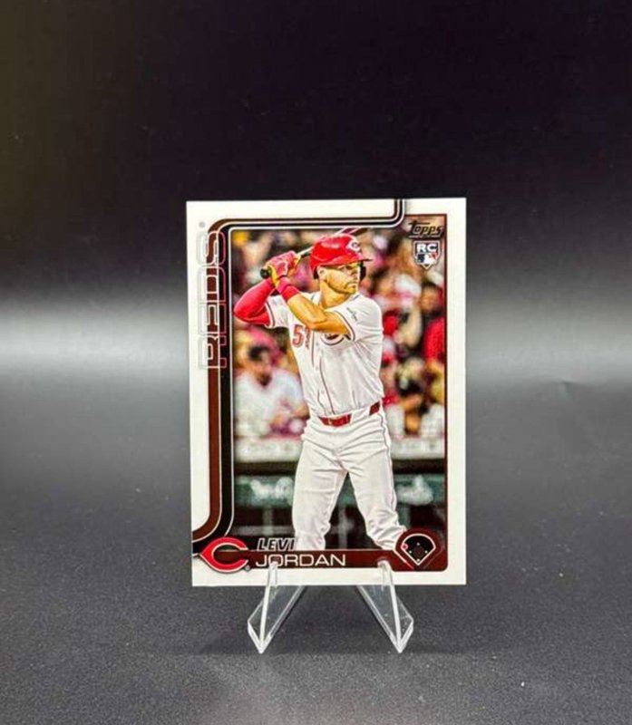 2025 Topps Update Series - Levi Jordan #US6 (RC)