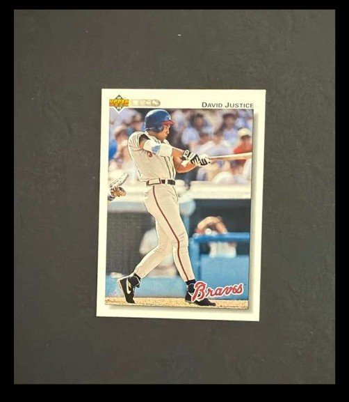 1992 Upper Deck - David Justice #546