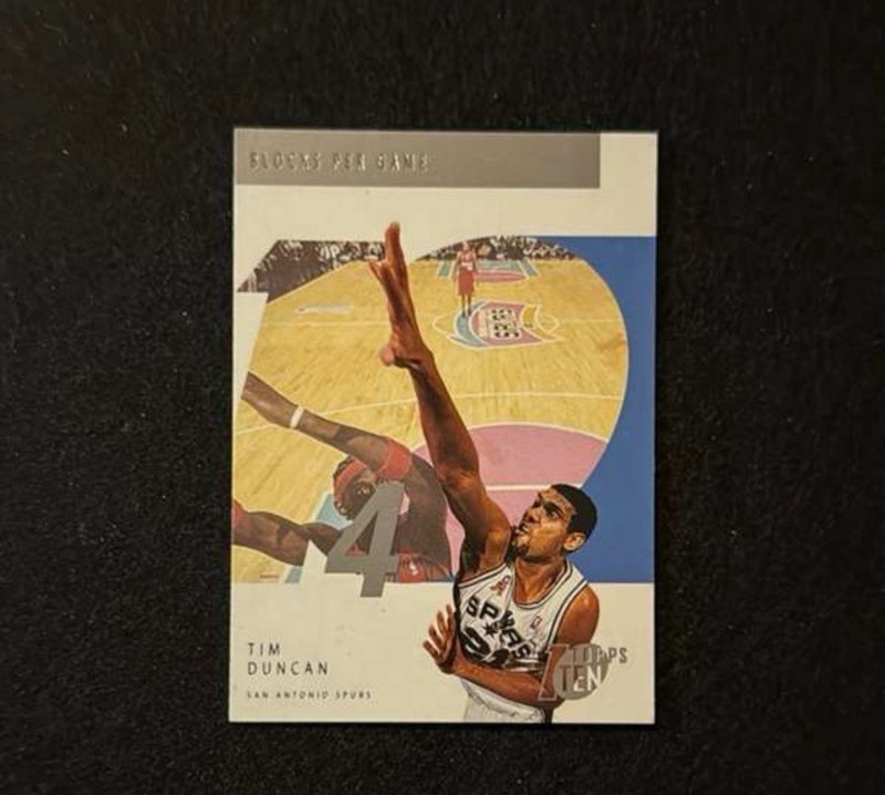 2002-03 Topps Ten - Tim Duncan #44