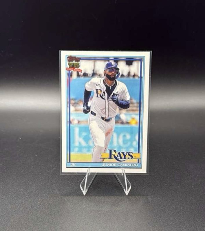 2026 Topps Series 1 Baseball - Junior Caminero T91-62 - 1991 35th Anniversary