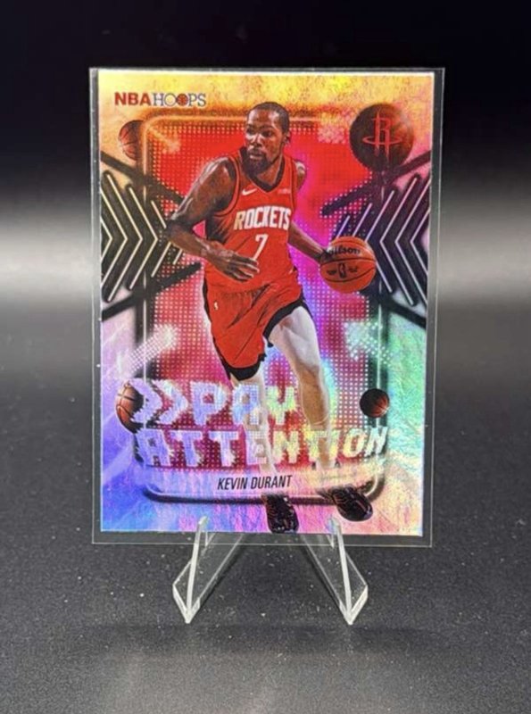 2025-26 Topps NBA Hoops - Kevin Durant Pay Attention #PA-8