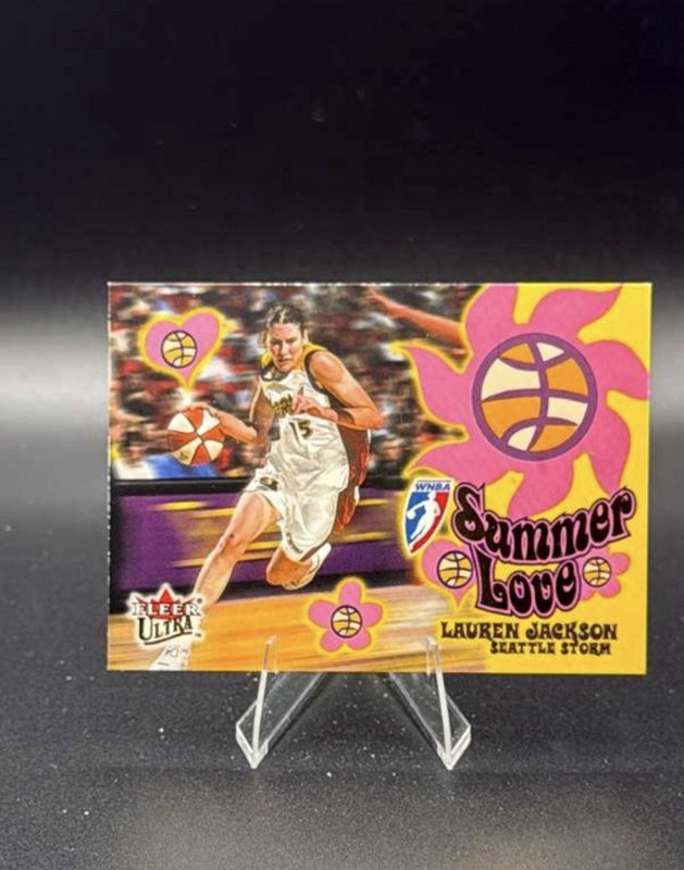 2002 Fleer Ultra WNBA - Summer of Love Lauren Jackson #15 SL