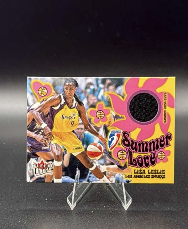 2002 Fleer Ultra WNBA - Summer of Love Lisa Leslie Memorabilia (MEM)