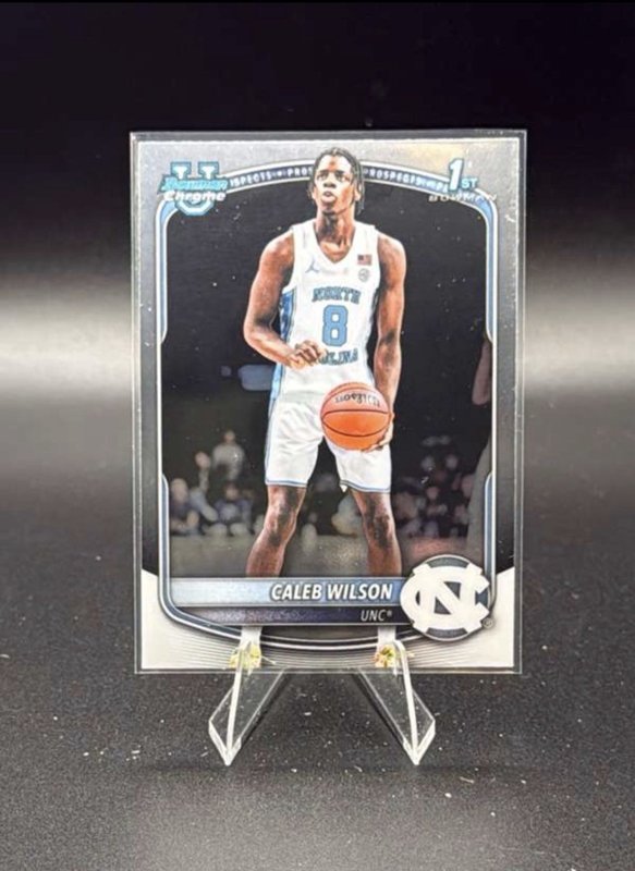 2025-26 Bowman Caleb Wilson #BCP-83 Chrome Prospects - 1st Bowman