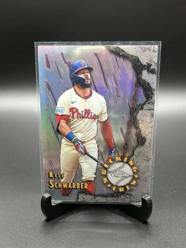 2026 Topps Chrome - Kyle Schwarber Wrecking Crew #WC-3 Refractor