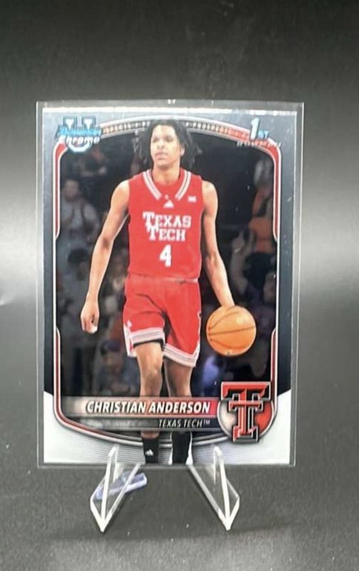 Christian Anderson BCP-45 2025 Bowman Chrome Prospects 1st Bowman