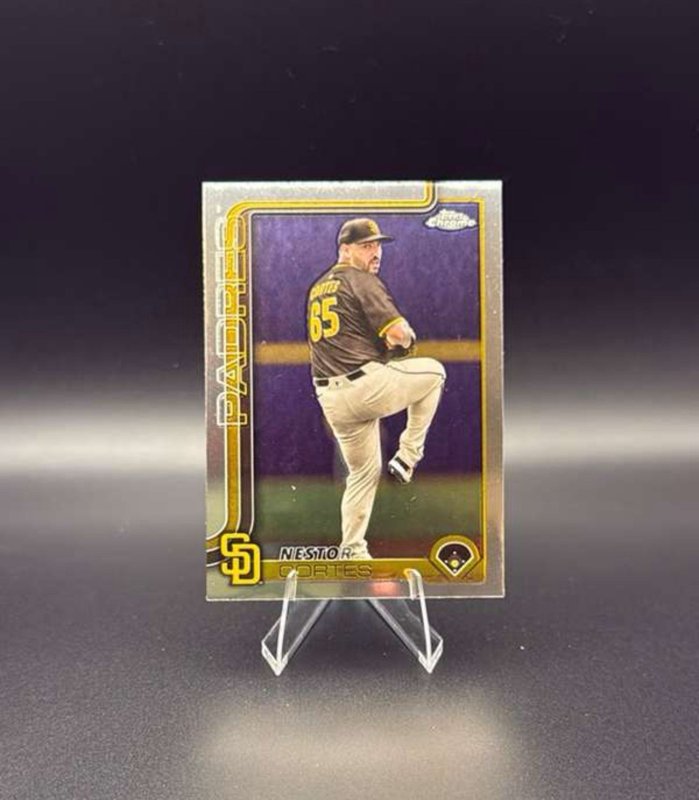 NESTOR CORTES 2025 Topps Chrome Update USC130 San Diego Padres