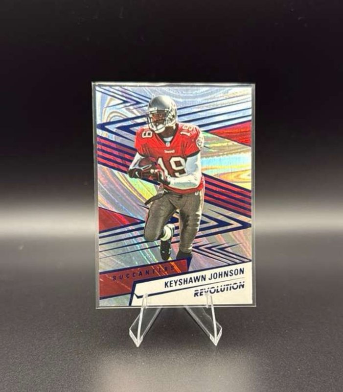 2025 Panini Revolution - Keyshawn Johnson #24 Fractal /99