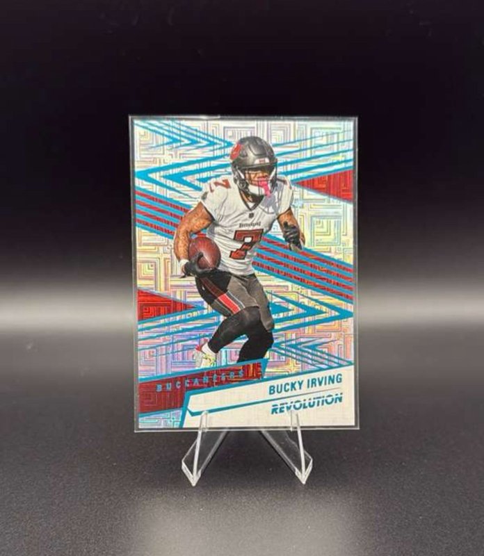 2025 Panini Revolution - Bucky Irving #196 Teal Levels /499
