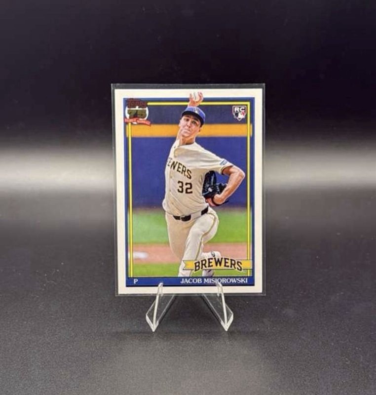 2026 Topps Series 1 - 1991 Topps Baseball Jacob Misiorowski #T91-74 (RC)