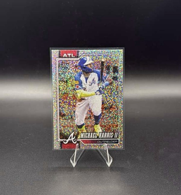 🔥Michael Harris 2026 Topps Series 1  #310 Confetti Foil Atlanta Braves