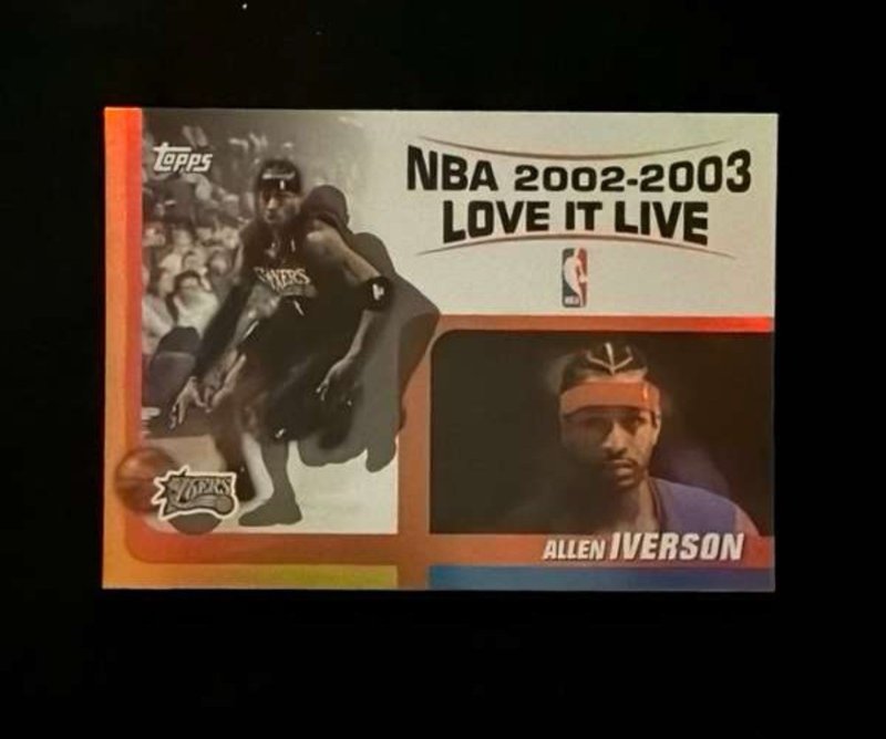 2003-04 Topps - Love It Live Allen Iverson #LL-AI