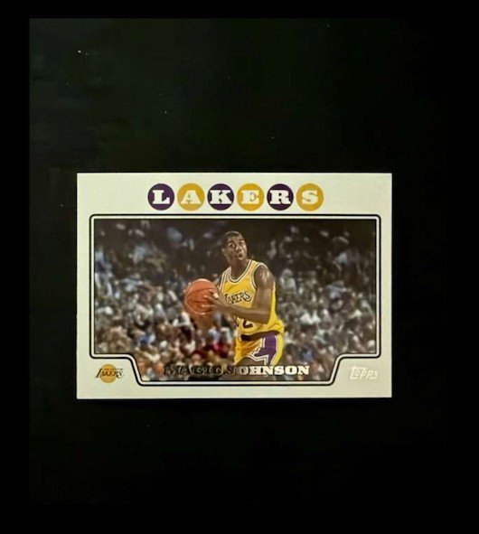2007-08 Topps Magic Johnson (#174)