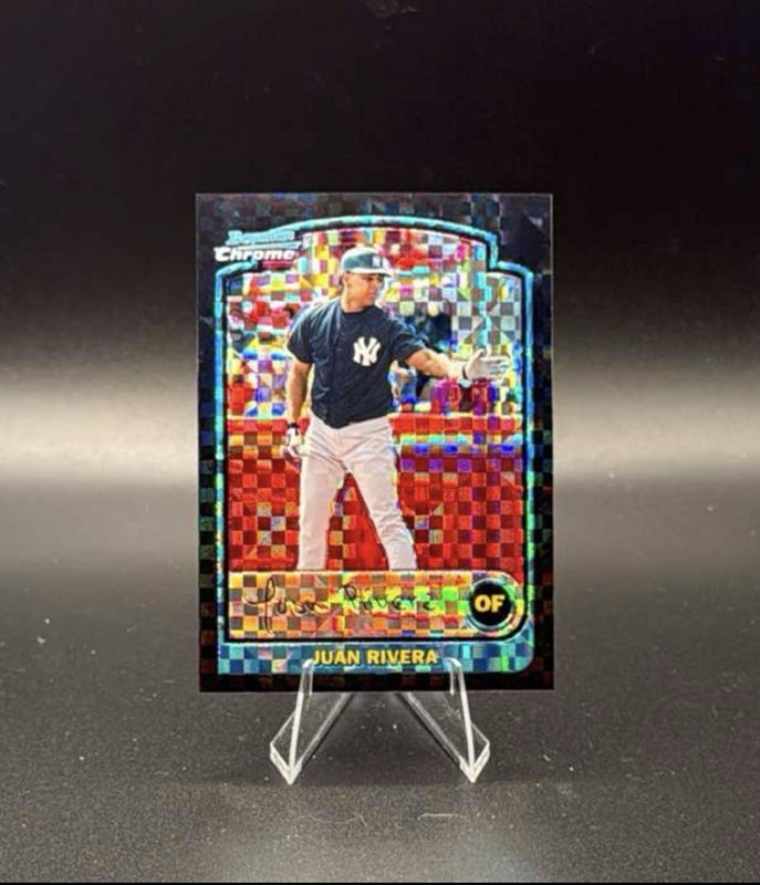2003 Bowman Chrome - Juan Rivera #165 X-Fractor