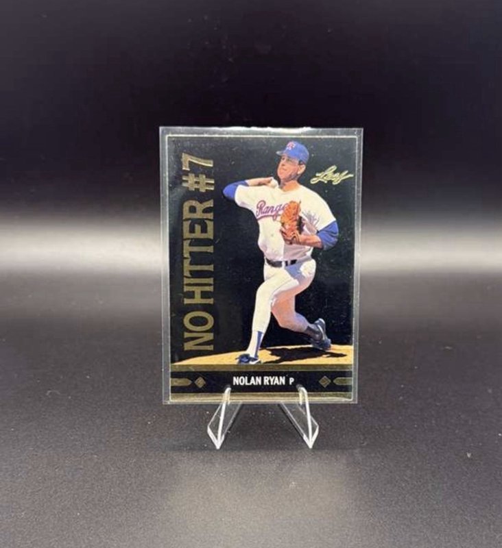 1991 Leaf - Gold Leaf Rookies Bonus Nolan Ryan #BC25