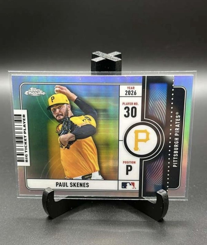 2026 Topps Chrome #BTP-14 Paul Skenes Big Ticket Players