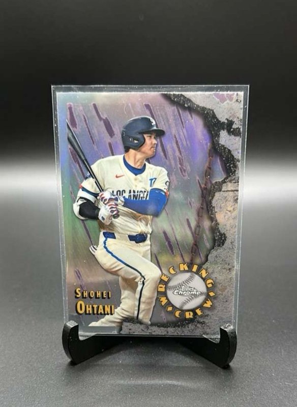 2026 Topps Chrome Baseball-Shohei Ohtani-Wrecking Crew #WC-2